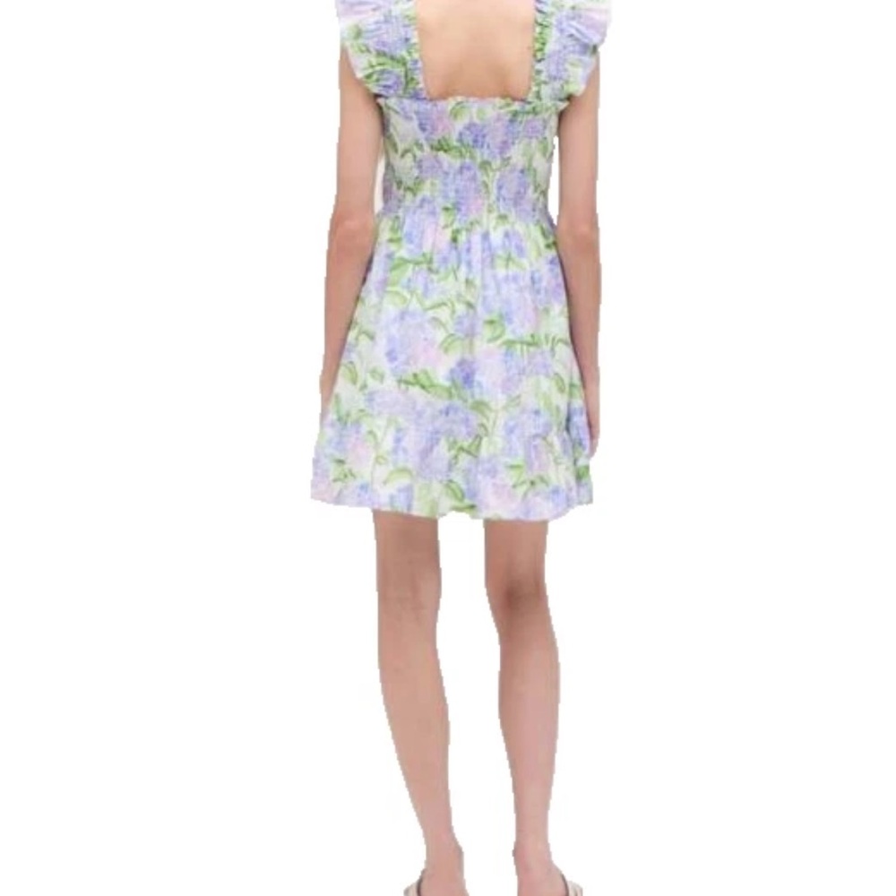 Hill House Elizabeth Nap Dress – Purple Hydrangea – Small - Picture 3 of 10